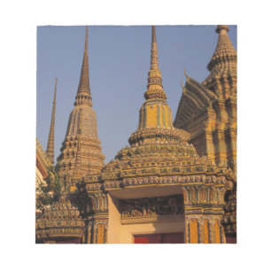 Asien, Thailand, Bangkok, Wat Po, stadens äldsta Anteckningsblock