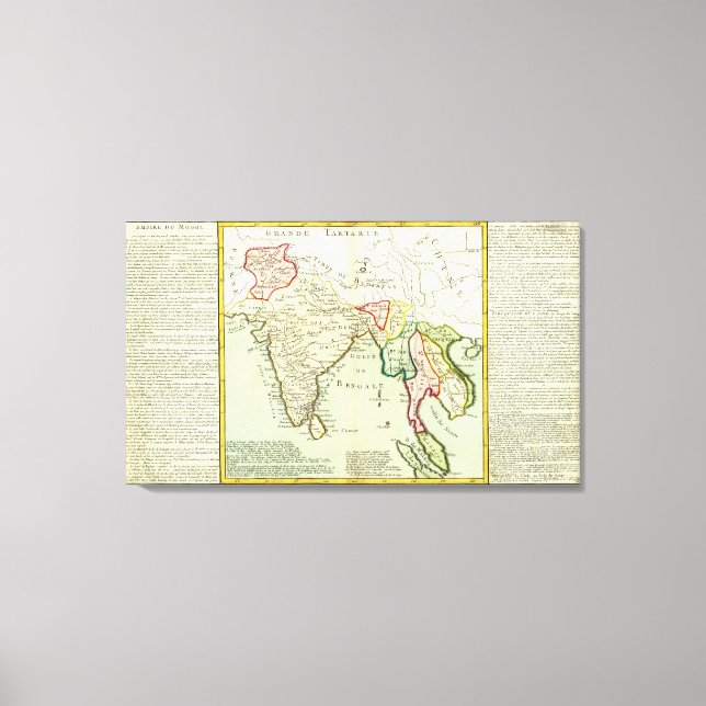 Asien, Thailand Canvastryck (Framsida)