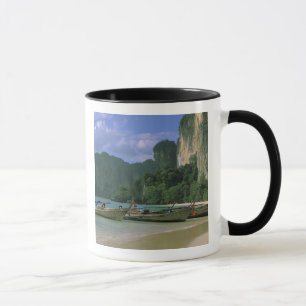 Asien, Thailand, Krabi. West Railay Beach, Mugg