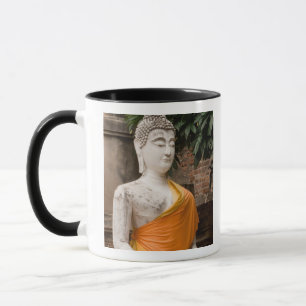 Asien, Thailand, Siam, Buddha i Ayutthaya Mugg