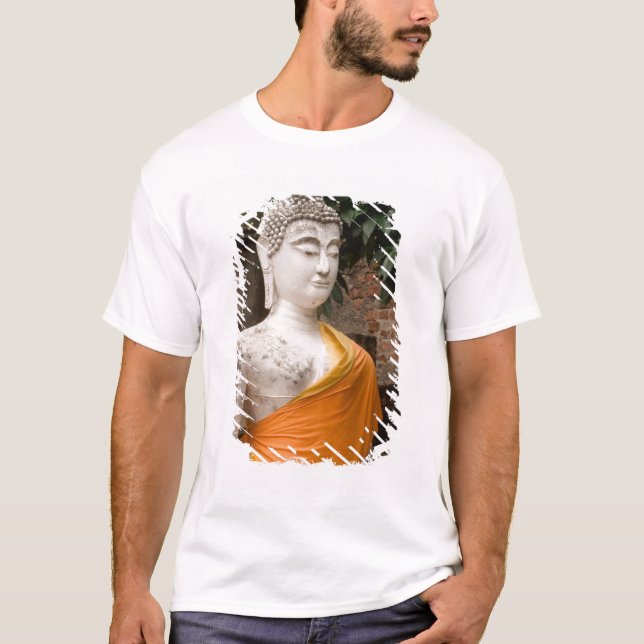 Asien, Thailand, Siam, Buddha i Ayutthaya Tee Shirt (Framsida)