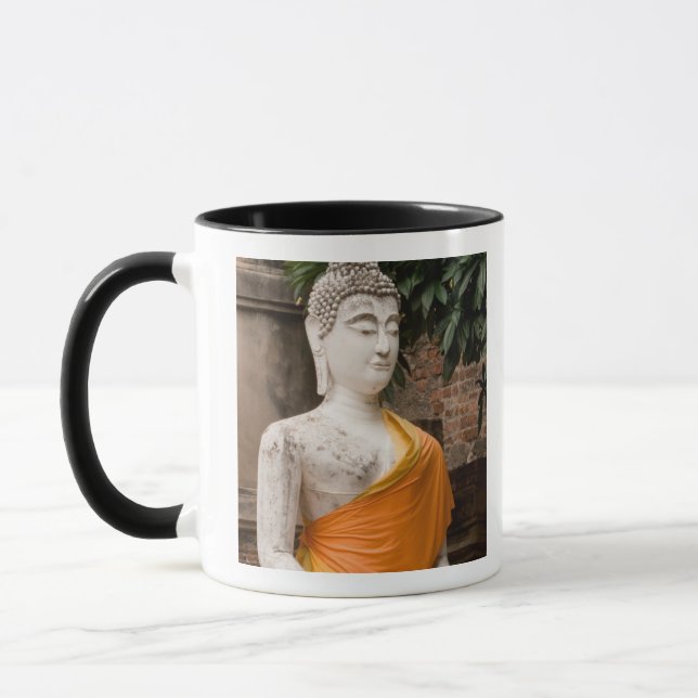 Asien, Thailand, Siam, Buddha vid Ayutthaya Mugg (Vänster)