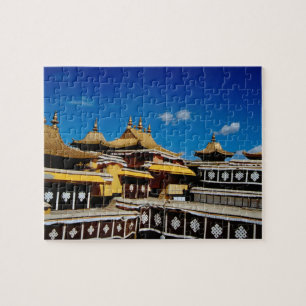 Asien, Tibet, Lhasa, Potala Palace aka Röd Pussel