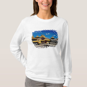 Asien, Tibet, Lhasa, Potala Palace aka Röd Tee Shirt