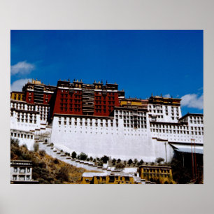 Asien, Tibet, Lhasa, Potala Palace aka Röda 2 Poster