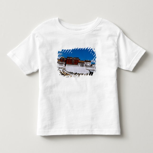 Asien, Tibet, Lhasa, Potala Palace alias Red 2 Tee Shirt (Framsida)
