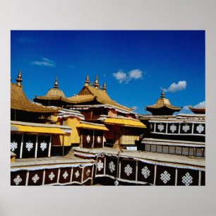 Asien, Tibet, Lhasa, Potala Palace alias Red Poster