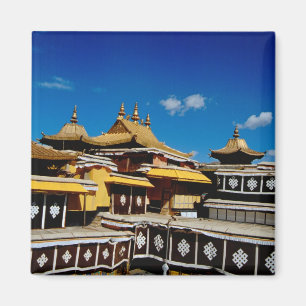 Asien, Tibet, Lhasa, Potala-palatset aka Rött Magnet