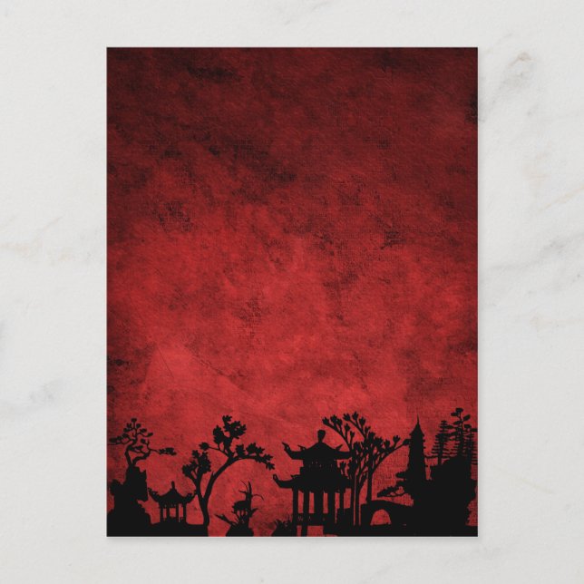 Asien Vykort (Framsida)