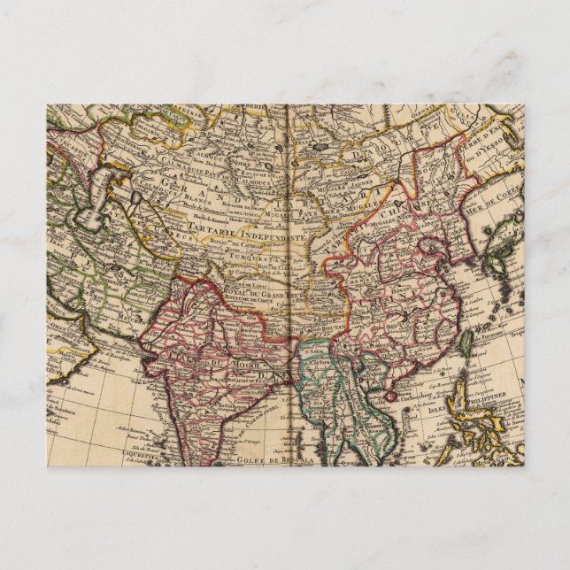 Asien Vykort (Framsida)