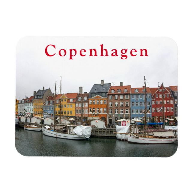 Åsikter från Köpenhamn. Nyhavn. S. 4. Magnet (Horisontell)