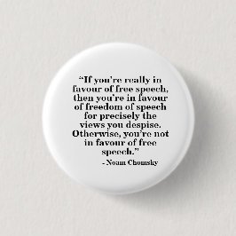 Åsiktsfrihetemblem - citationstecken 30 knapp