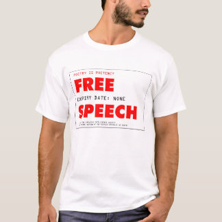 Åsiktsfrihetkort 300dpi C T-shirt