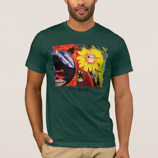 Åsiktsfrihetserie Tee (Framsida)