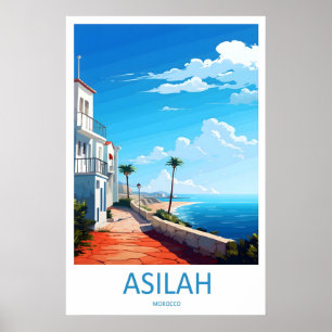 Asilah Resa Print Väggkonst Asilah Vägghängande