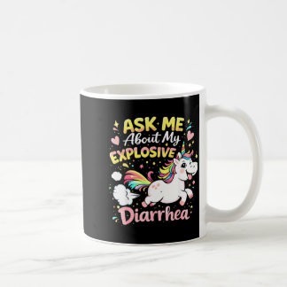 Ask about explosive diarrhea funny poop meme kaffemugg