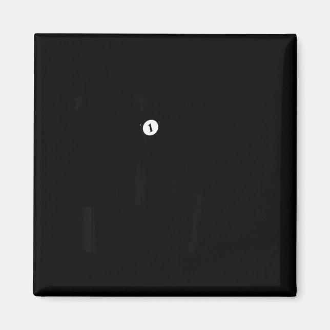 Ask Me About My Hole In One Funny Golf  Magnet (Framsidan)