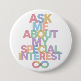 Ask Me About My Special Interest Autism Awareness  Knapp