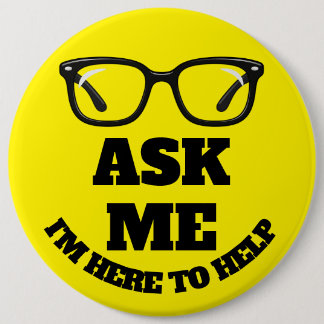 Ask Me Conference Button–Nätverks- och evenemangsb Knapp