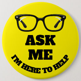 Ask Me Conference Button–Nätverks- och evenemangsb Knapp