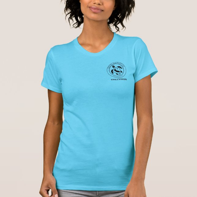 ASK ME SoCal Sea Turtles Personal & Volunteer T-Sh T Shirt (Framsida)