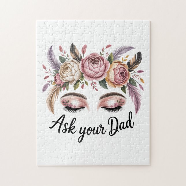 Ask Your Dad Pussel (Vertikal)