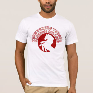 Åska den Thoats Barsoom högskolaT-tröja Tee