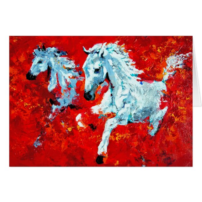 Åska Hälsningskort (Framsidan Horizontal)