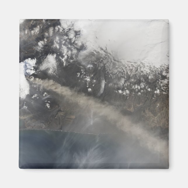 Aska och ånga fortsätter fakturering magnet (Framsidan)