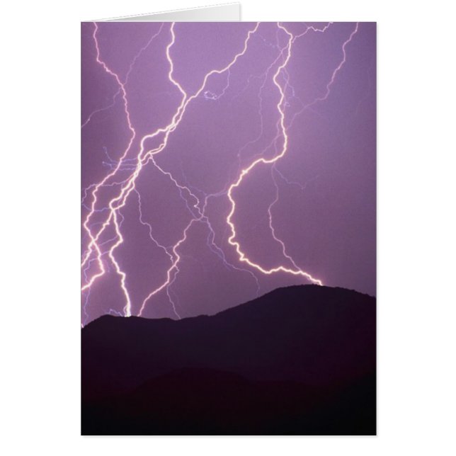 ÅSKA OCH BLIXT HÄLSNINGSKORT (Framsidan)