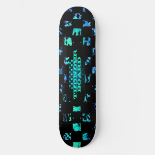 Åska stiger ombord skateboarden skateboard bräda 21,5 cm