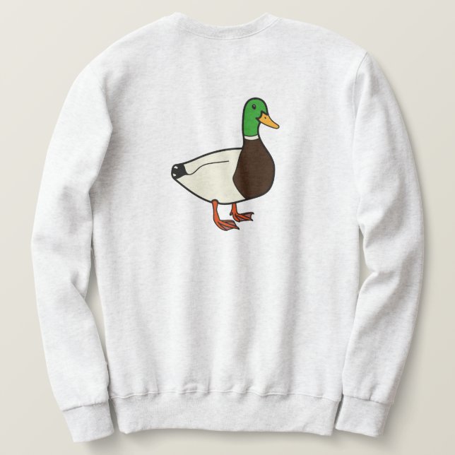 Askaanka-/snattertrycktröja Lång Ärmad Tröja (Design baksida)