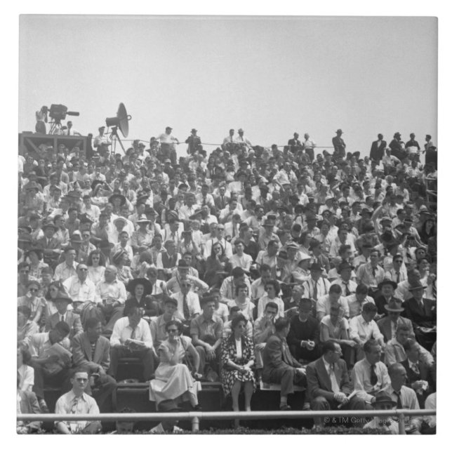 Åskådare Kakelplatta (Framsidan)