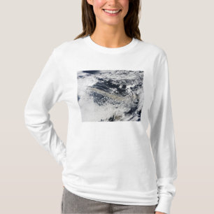 Askaen putsar från den Eyjafjallajokull vulkan Tee Shirt