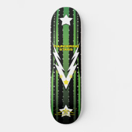 Åskande Stjärnor 1/6 Mini Skateboard Bräda 18,5 Cm