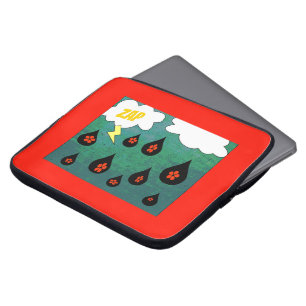 Åskblomsseriealbum Popkonst Laptop Fodral