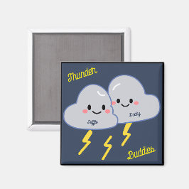 Åskbuddies anpassade magnet