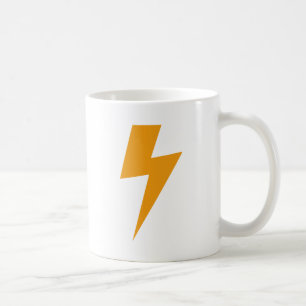 Åskenergi Gul Tryck Kaffemugg