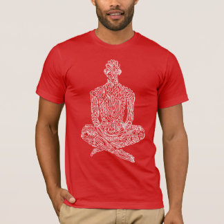Asketisk (Röd/m Vit) T Shirt