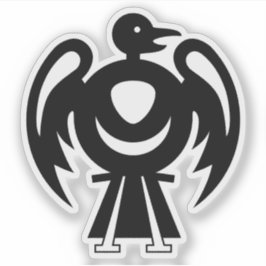 åskfågel klistermärken