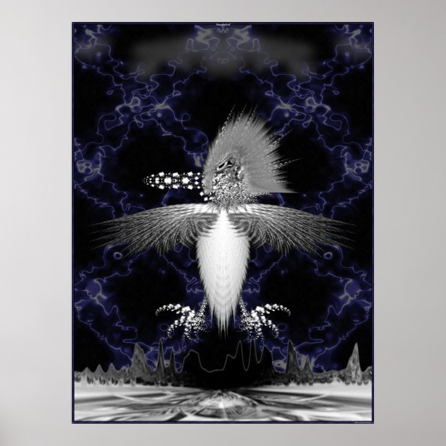 åskfågel poster (Framsidan)