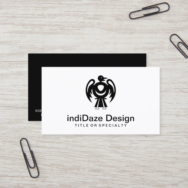 åskfågel v2 visitkort (Fram/Back In Situ)