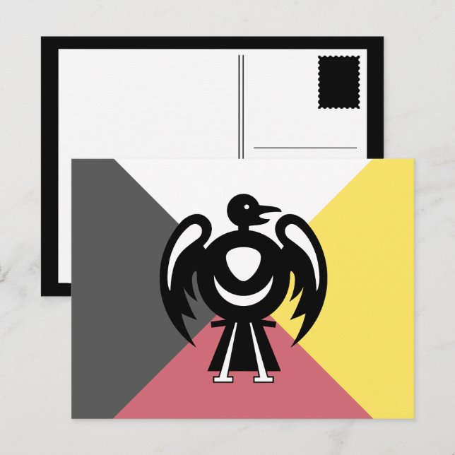 åskfågel v2 vykort (Fram/baksida)