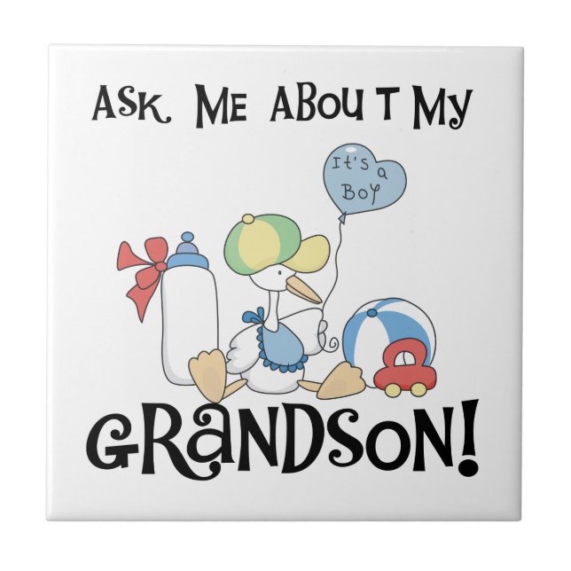 ASKGRANDSONSTORK KAKELPLATTA (Framsidan)