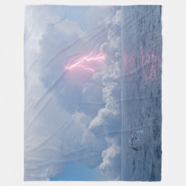 Åskhuvud Fleecefilt