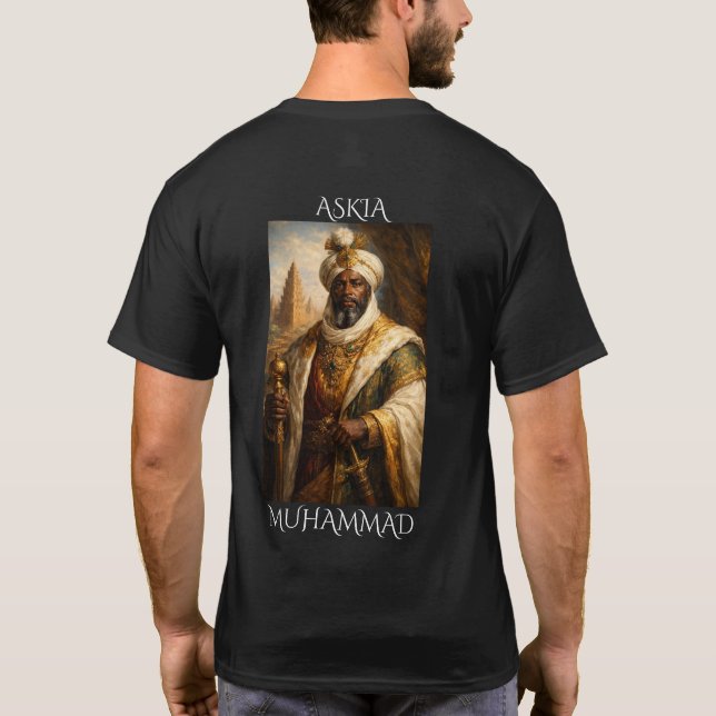 Askia Muhammad T Shirt (Baksida)
