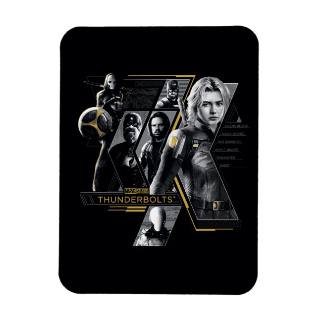 Åskknallar* | Gruppgrafik Magnet (Vertikal)