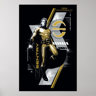 Åskknallar*   Sentry Karaktärs Grafik Poster