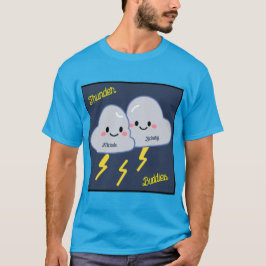 Åskknuttar Anpassade T Shirt