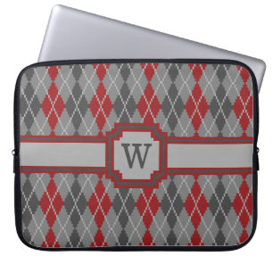 Askor och glöd Argyle Laptopfodral Laptop Fodral